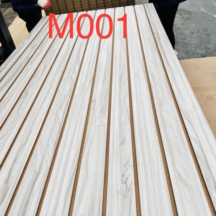 M001 MDF Slat Wall Panel